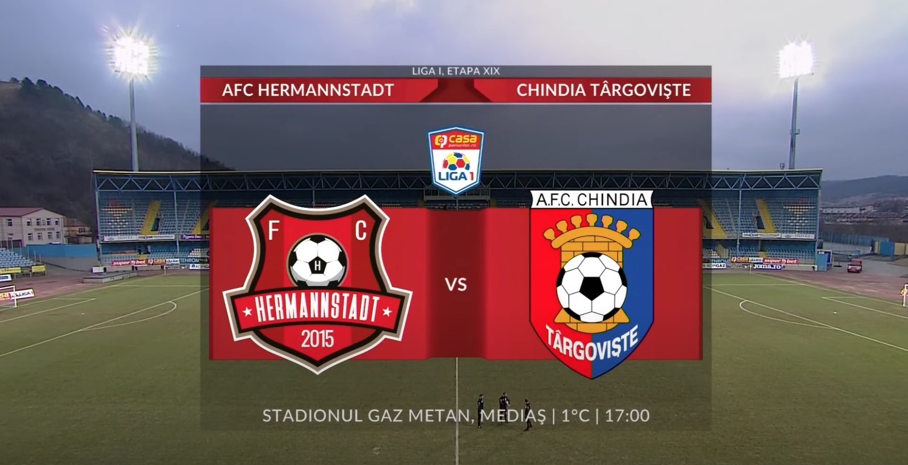 Liga 1: Hermannstadt - Chindia Scor 1-1, rezumat video