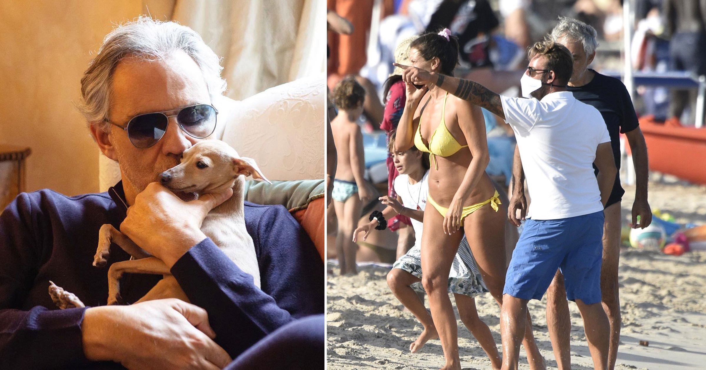 Câinele lui Andrea Bocelli s-a înecat în mare, ancheta de proporții în Italia