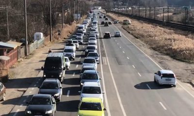 Trafic intens pe DN1 Brașov - București. Sinaia, Azuga, Predeal blocate