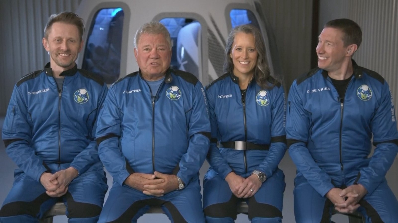 Luna trecută fusese în spațiu cu nava Blue Origin