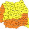 Cod portocaliu și Cod galben de caniculă în România. Stați în case