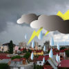 Anteționare meteo imediată! Este așteptat un anticiclon care aduce cupolă de grindină şi furtuni electrice violente