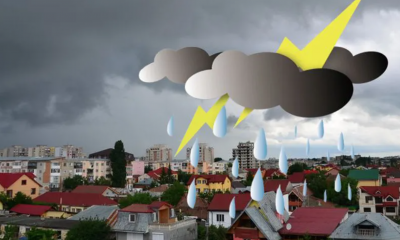 Anteționare meteo imediată! Este așteptat un anticiclon care aduce cupolă de grindină şi furtuni electrice violente