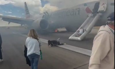 Un avion plin cu pasageri are probleme uriașe, fum gros peste tot. Starea pasagerilor